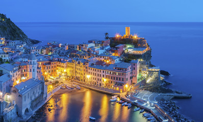 Fototapeta na wymiar Vernazza, Cinque Terre, Italy
