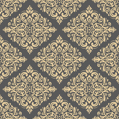 Damask Seamless Vector Pattern