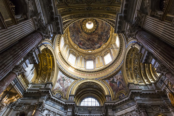 Fototapeta na wymiar Sant Agnese in Agone church, Rome, Italy