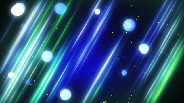 blurred blue and green diagonal lines and bokeh lights loop 4k (4096x2304)
