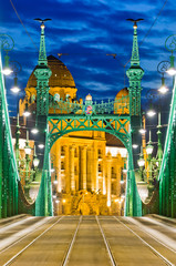 Liberty Bridge, Budapest, Hungary