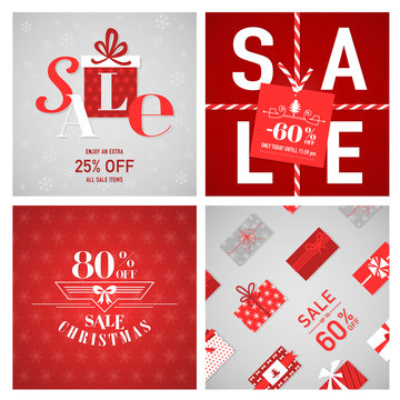 Christmas Sale Posters and Banners