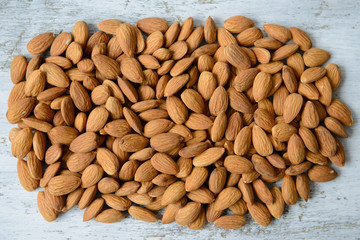 Nuts, almond. It can be used as a background