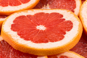 Grapefruit slices