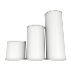 Trade show booth column