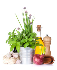 Fresh herbs and spices