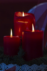 Christmas candle