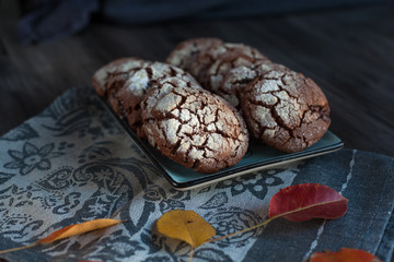The chocolate cookies