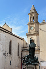 Naklejka na ściany i meble Old town of Altamura, Apulia, Italy