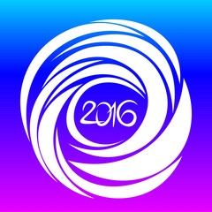 Flower on violet backdrop