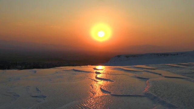 Site de Pamukkale en Turquie