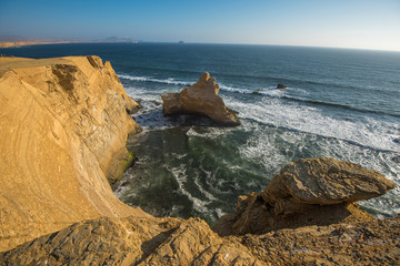 The Cathedral in Paracas Natural Reserve, Peru