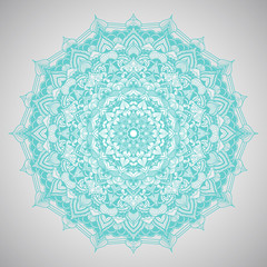 Mandala. Vintage decorative elements. Oriental pattern, vector illustration. Islam, Arabic, Indian, turkish, pakistan, chinese, ottoman motifs - 96454910