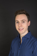 Fototapeta premium portrait of handsome young man