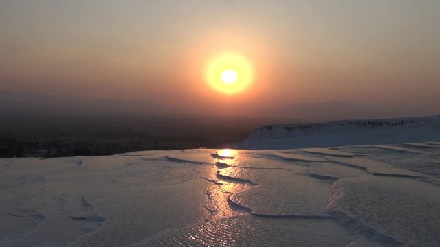Site de Pamukkale en Turquie