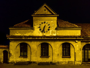 Old Building with Clock