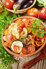 Roasted vegetables