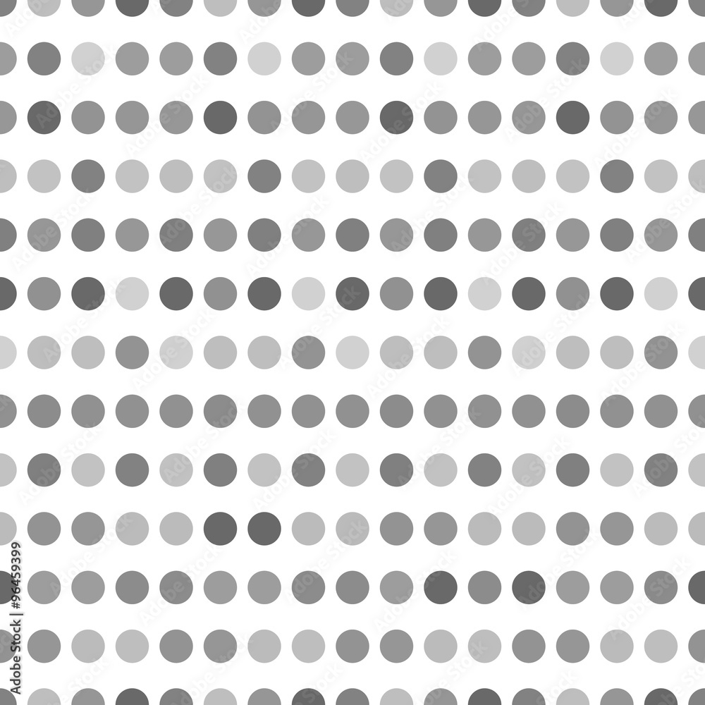 Aufkleber pattern with circles, dotted background. seamlessly repeating.