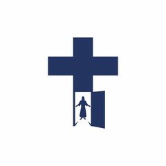 Open the door to the cross, Jesus is waiting for a meeting