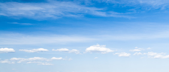 blue sky clouds