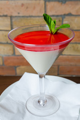 red martini cocktail
