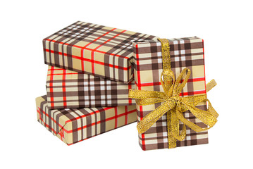 Новогодние подарки коробки