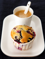 Muffin et café