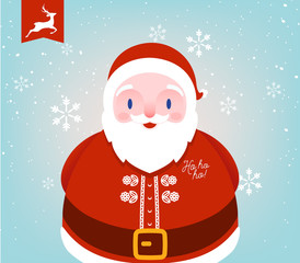 Merry Christmas - Santa illustration