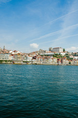 Fototapeta na wymiar View of Porto city on summer day