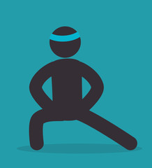 Wellness healthy lifestyle icons 