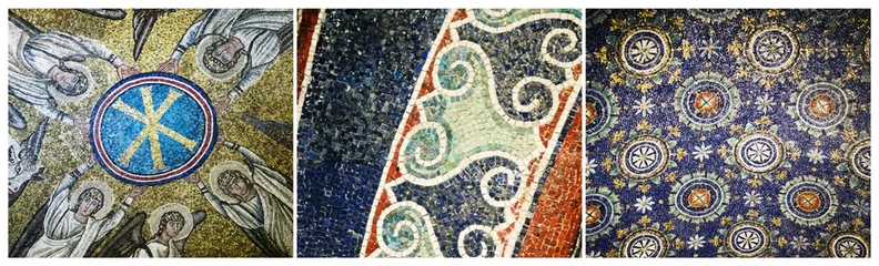 Fototapete Monument Mosaics of Ravenna, Italy