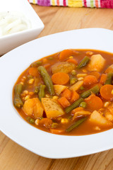 vegetable stew bowl