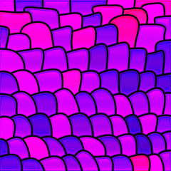 Obraz premium abstract vector stained-glass mosaic background