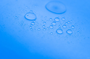 water drops background,soft focus