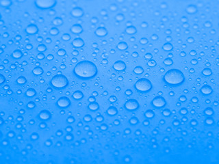water drops background,soft focus
