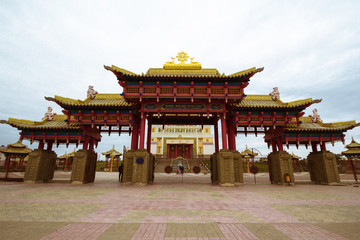 Elista Kalmykia Buddhist temple