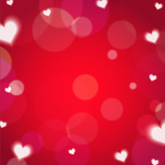 バレンタイン　ハート　背景
