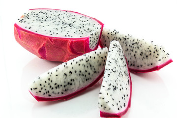 Dragon Fruit  isolated on white background