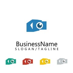 photography vector logo icon
