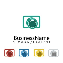 photography vector logo icon