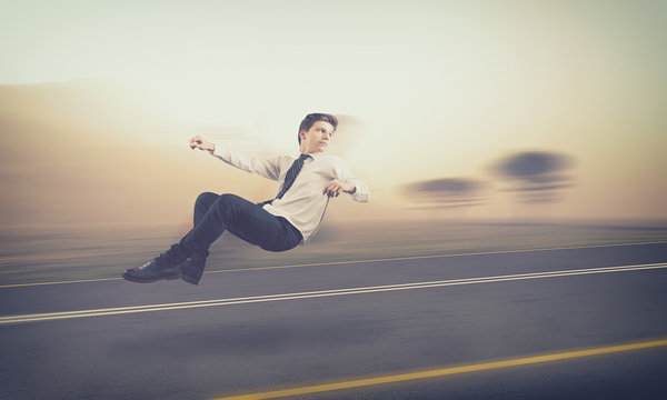 Teenager Drive An Invisible Car