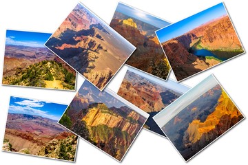 Grand Canyon pictures collage