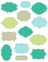 Fototapeta premium Vintage frame / border collection