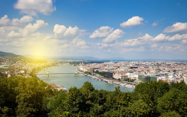 Budapest skyline