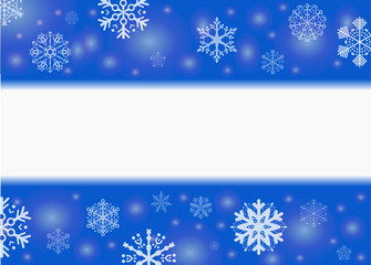 Naklejka na ściany i meble blue christmas background