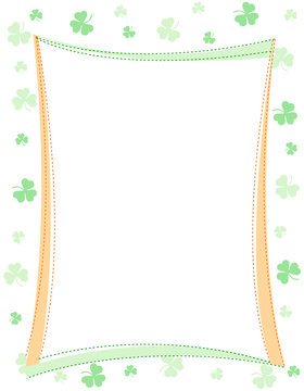 Happy St. Patrick's Day frame