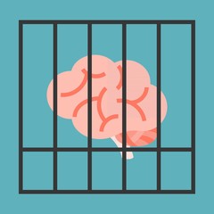 Vector brain in cage