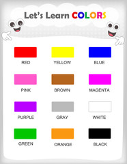 Lets learn colors