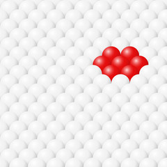 Ball seamless vector background