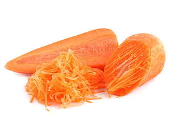 Carrot vegetable grated